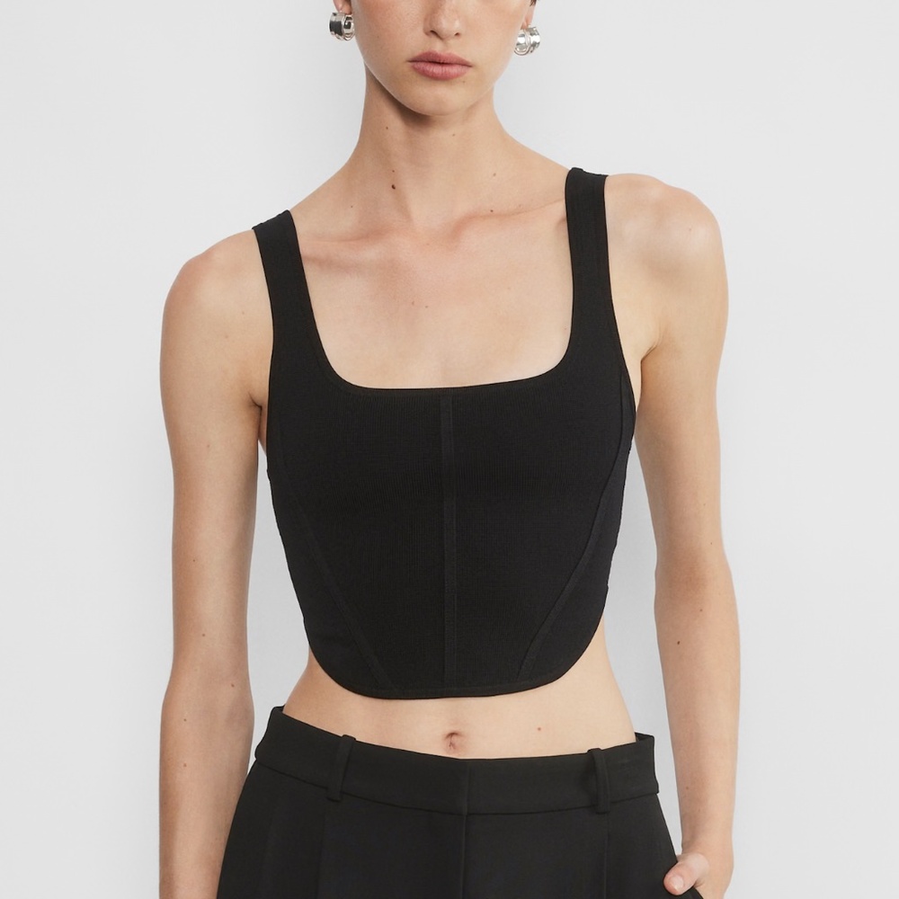 Aritzia | Babaton Sculpt Knit Bustier Tank